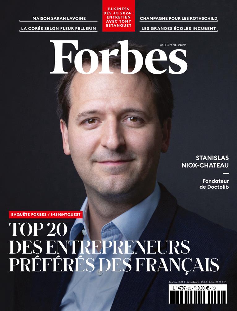 Rubato, logiciel avocat dans Forbes magazine - Couverture